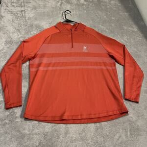 Nike Dri-Fit Vapor 1/4 Zip Mens XL Red Lightweight Performance The Players TPC
